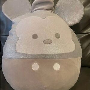 Disney Gray and Silver Mickey Mouse Stuffed Animal
